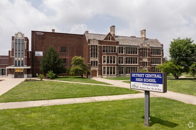Central High School signage.