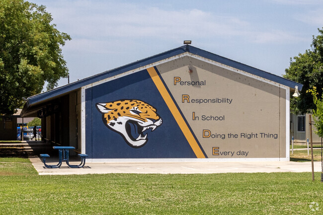 Students at Jackson Elementary School in Sanger have pride in their campus.