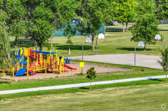 The play area is the happy place for students at Longfellow Elementary School.