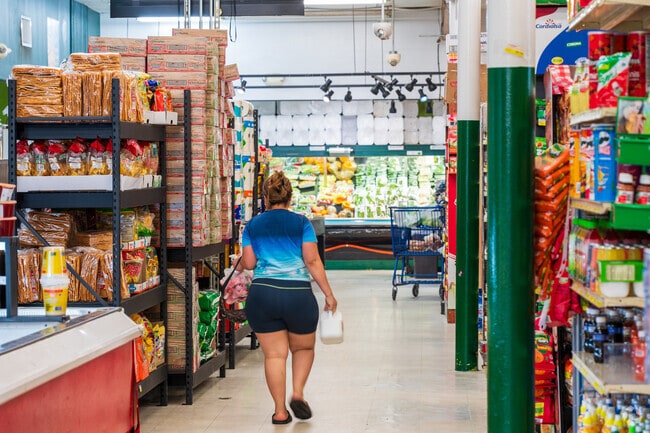 The Big Apple Market near Walmsley offers all the family essentials.
