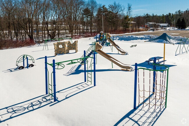 A closer look at the playground at New Haven Elementary in New Haven.