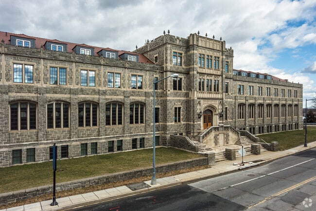 The Catholic University of America near Brookland features beautiful architecture.