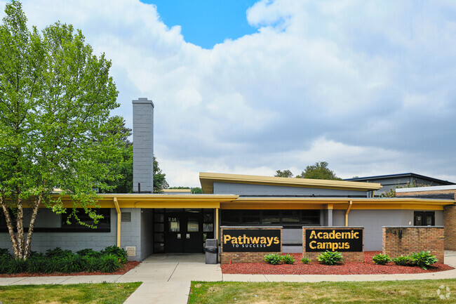 Pathways To Success Academic Campus main entrance.