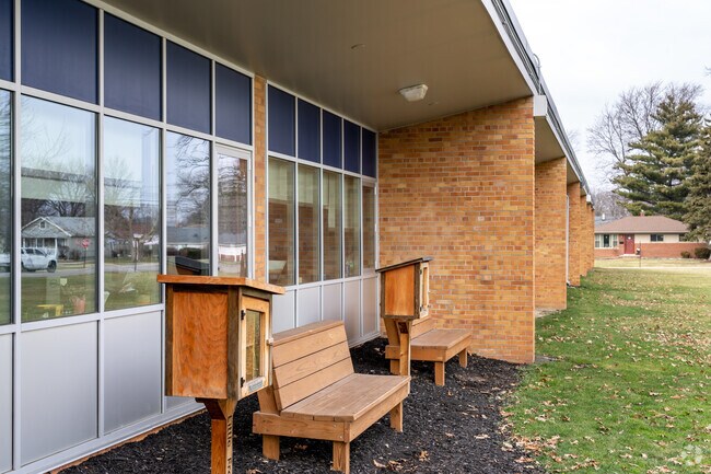 James Foote School, book library.