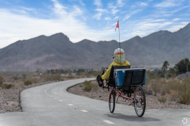 River Mountain is a rustic neighborhood surrounded by trails and outdoor fun.