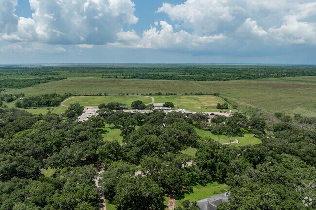 S.F. Austin Elementary is located on Jones Creek, Texas.