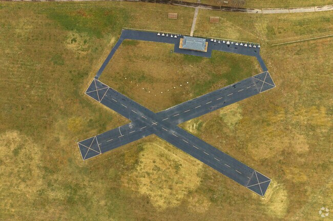 Buder North Park has a model airplane landing strip.