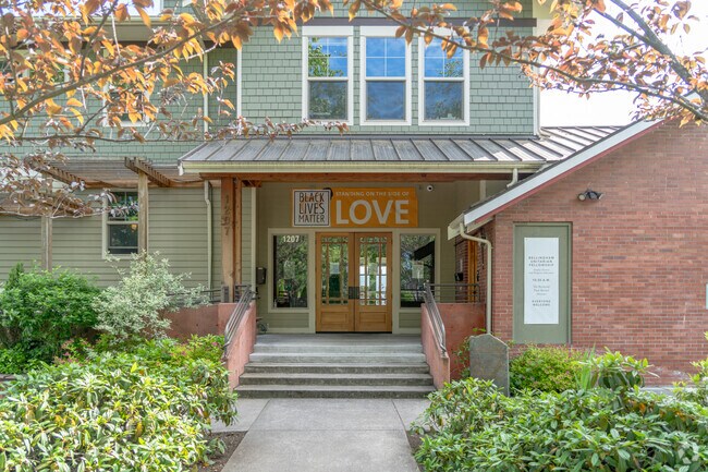 Bellingham Cooperative School entrance
