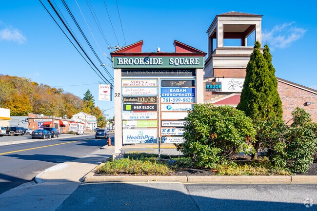 Brookside Square near Broadway has a good offering of shopping options.