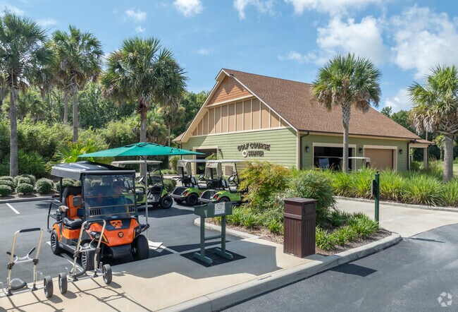 The clubhouse at Red Fox Golf Course is located inside the Village of Fenney.