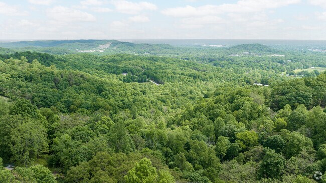 The neighborhood of Brooks sits at the base of Brooks Hill.