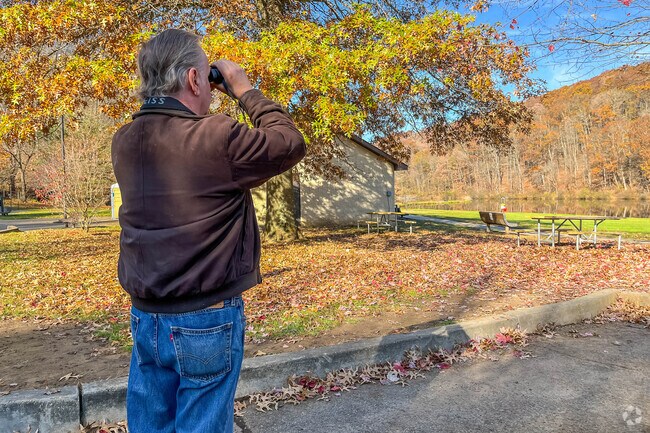Enjoy bird watching at Raccoon Creek State Park near Midland.