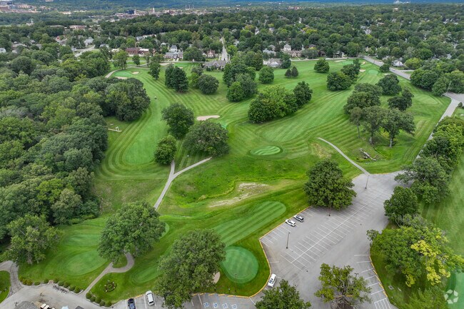 The Lafayette Country Club has a beautifully maintained golf course, pool and tennis courts.
