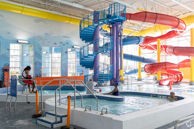 Just East of Morgan Park the Salvation Army Community Center has an indoor pool for members.