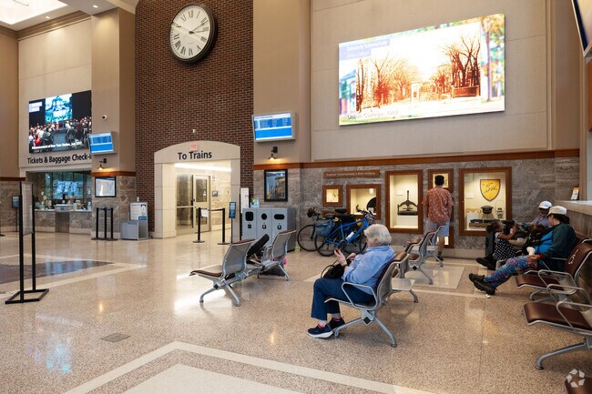 Not far from Mont Pleasant is the Schenectady station of Amtrak to get you into NYC and more.