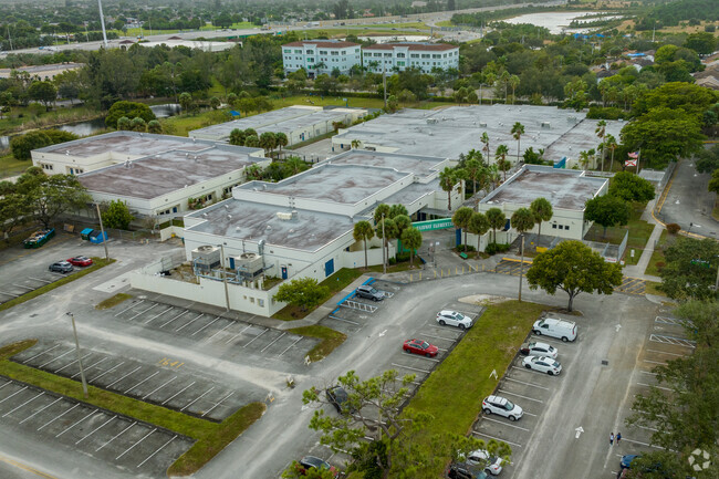 Fairway Elementary School aerial view.