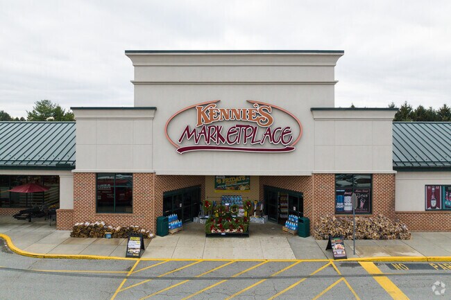 Pick up ingredients for Sunday night dinner at Kennie's Marketplace.