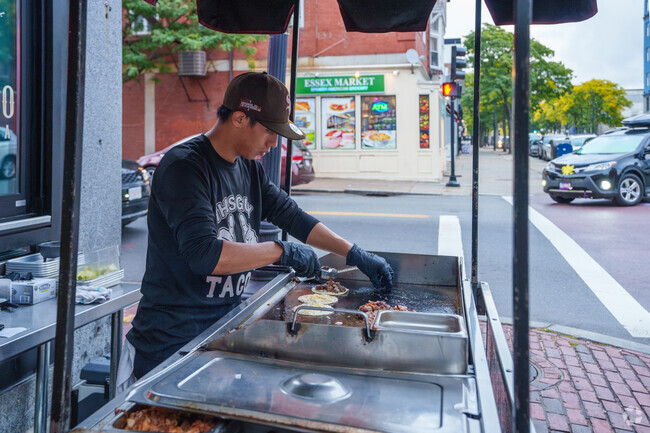 Order your go-to style tacos on Essex St at Vago Cantina near South West.