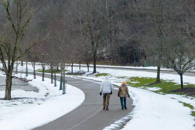 Locals can walk the trail that runs around Winton Lake.
