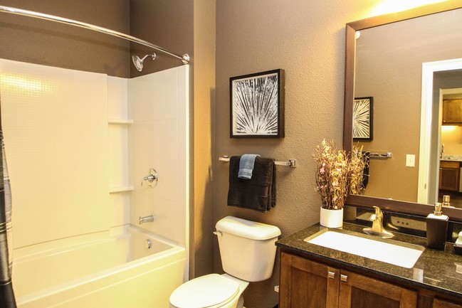 The Monroe guest bathroom