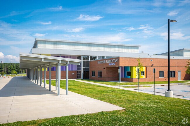 Inside of Harrison Elementary you will find eager students and talented teachers.