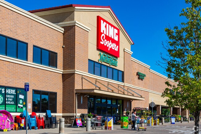Pick up groceries from King Soopers at the Market Square Shopping Center in Meadowglen.