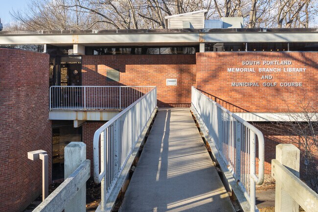 The South Portland library is a cherished amenity for those living in Sunset Park.
