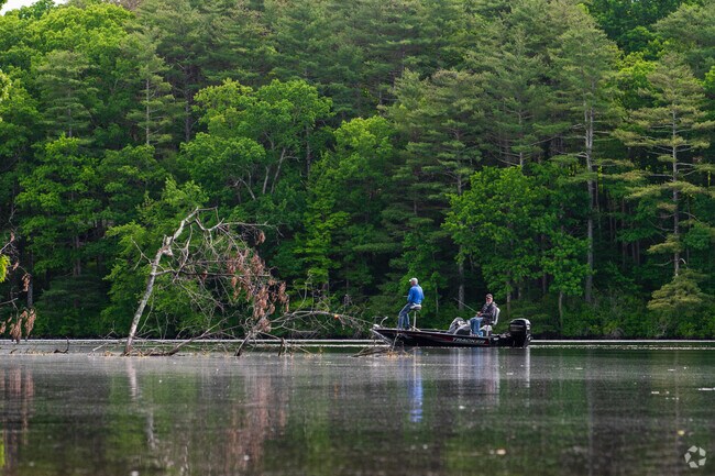 Wells State Park attracts fishers from East Brookfield with its peace and quiet.