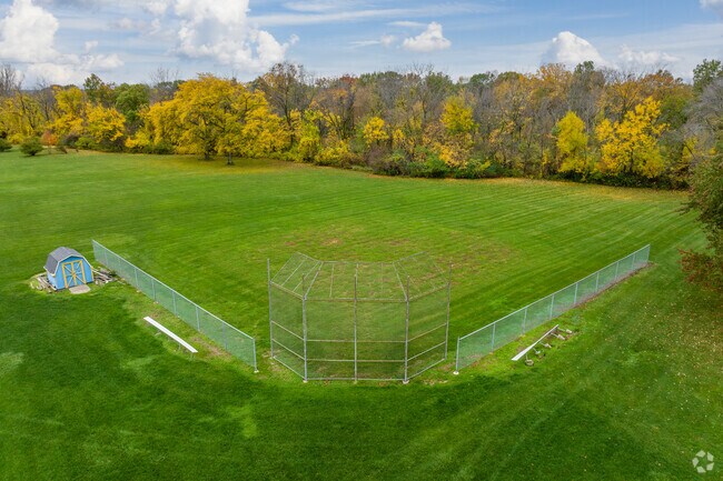 Budding athletes can swing for a home run at Jefferson Park in Villa Park.