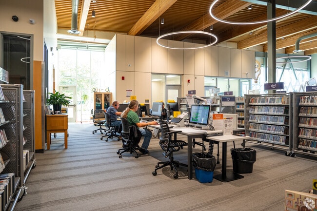 The Nevada Lidgerwood neighborhood is only a few minutes from a public library.