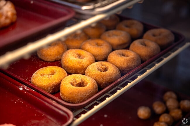 Square Donuts is a popular stop for a bite to eat in Bloomington.