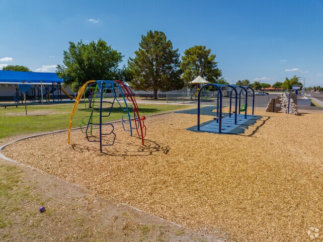 Ironwood Elementary has a well kept playground for students to enjoy.