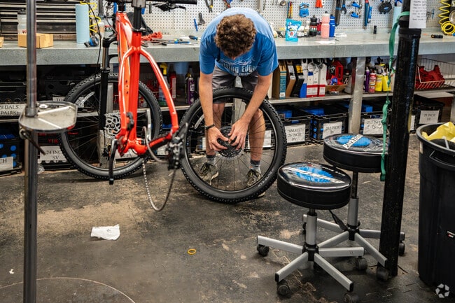 BikeWorld, near Clayshire, is a great place to get a tune up or a new bike.