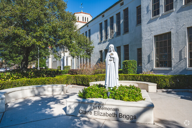McGill-Toolen Catholic High School-Memorial statue