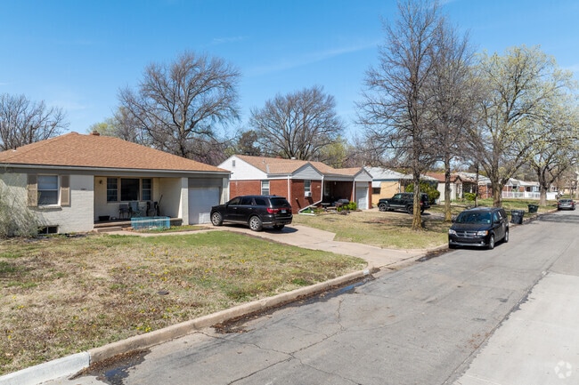 Most homes in New Day are small ranch-styled dwellings.