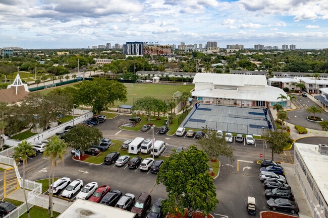 The athletic areas of St. Mark's Episcopal School in Ft Lauderdale, FL.