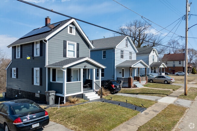 Beautiful rows of homes line Lower Gibson's quiet streets.