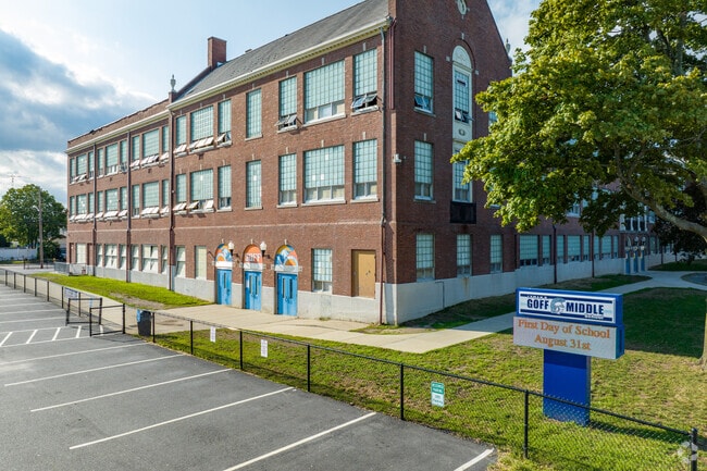 Middle school students in Darlington can attend Lyman B. Goff Middle School.