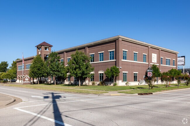 Jenks Highschool is in the center of Jenks.