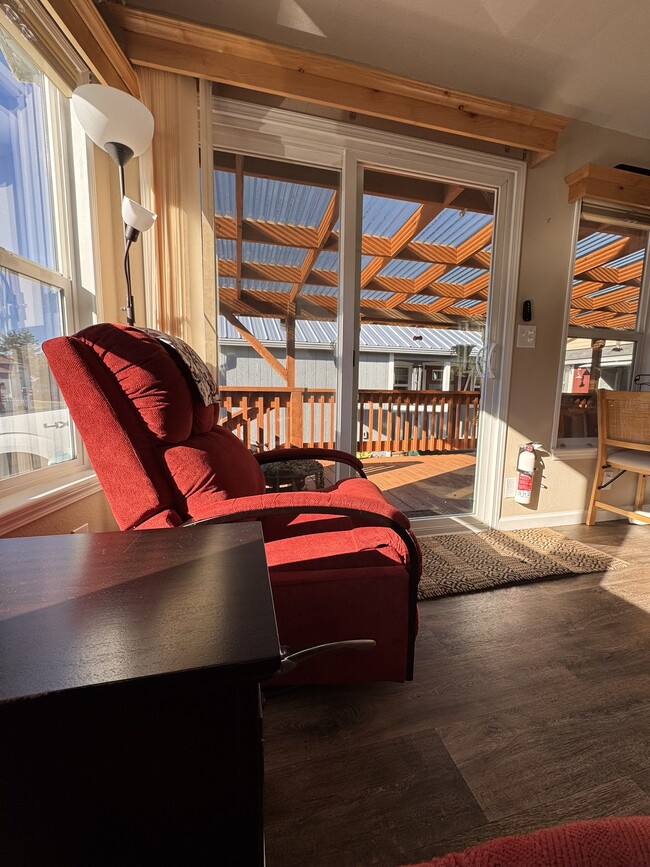 Bright and cheery living!