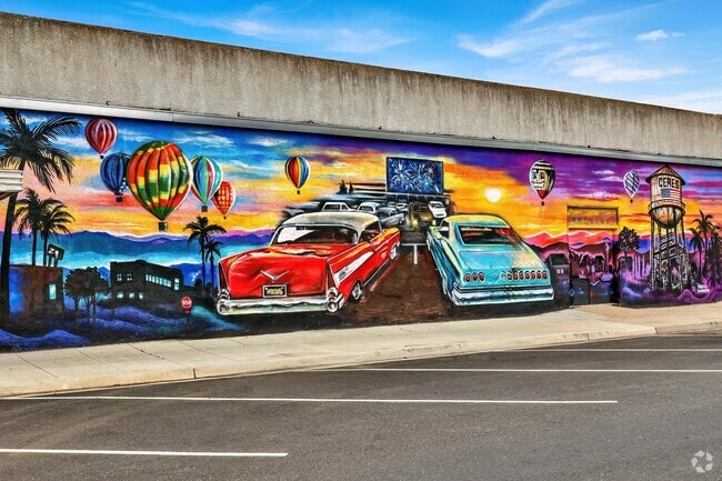 The downtown area of the City of Ceres is full wall art by local artist.