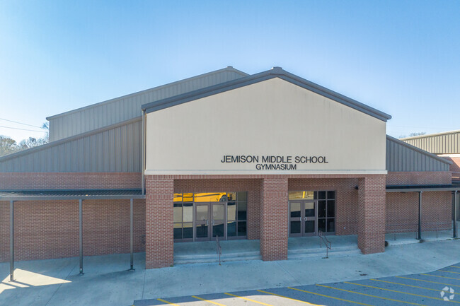 Jemison Middle School has a great gymnasium.