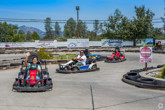 Oasis Fun Center has go-kart racing for your family to enjoy in Oasis.