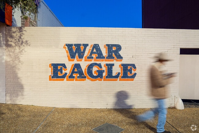 People in Wrights Mill Estates often say War Eagle to cheer for the Auburn Tigers.