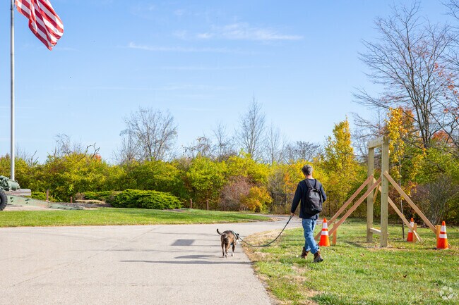 Wetland Park West is perfect for a dog walking afternoon.