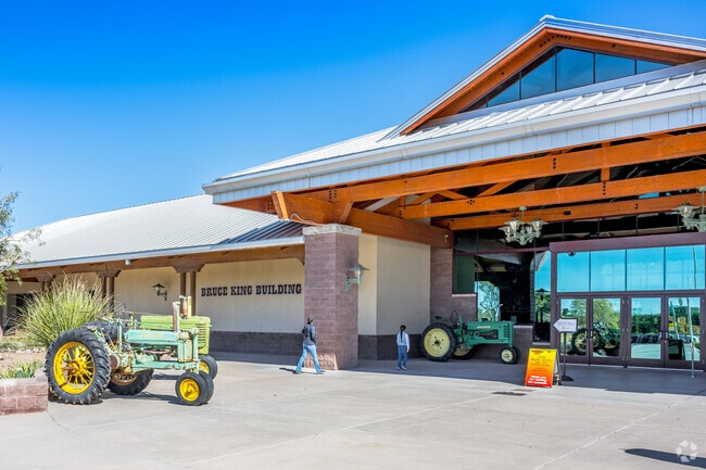 The Farm & Ranch Historical Museum is a 47-acre interactive museum near Vado.