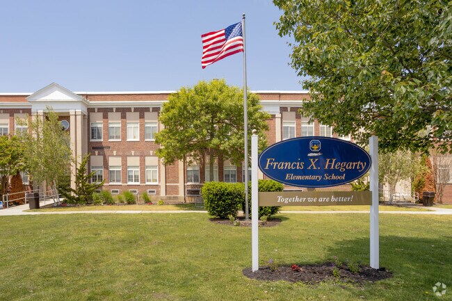 Children enjoy attending Hagerty Elementary school in Island Park, NY.