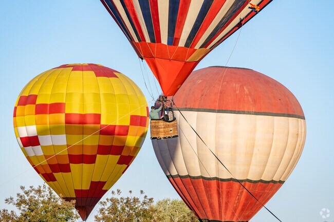 The hot air balloon festival is a must-see event near Country Estates, Yuma.