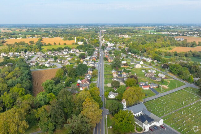 Paradise residents traverse the Lincoln Highway to cross to nearby areas.