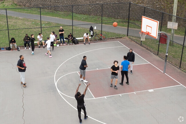 It's rare to find the basketball courts empty at Pennington Park in Paterson.